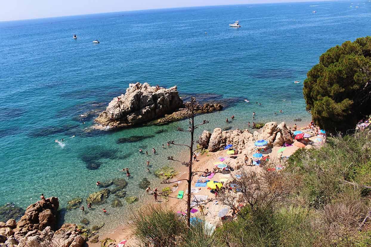 Sant Pol de Mar dans la Costa Brava - Maresme