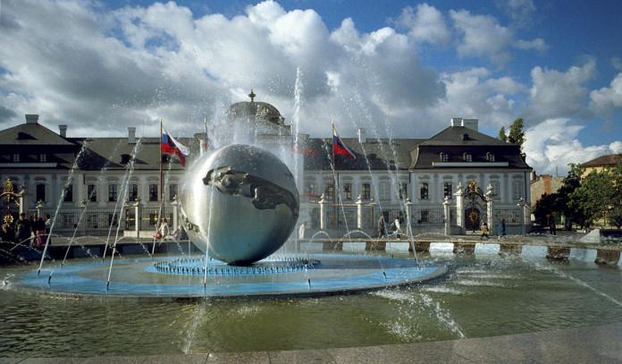 Le Palais Grassalkovich à Bratislava