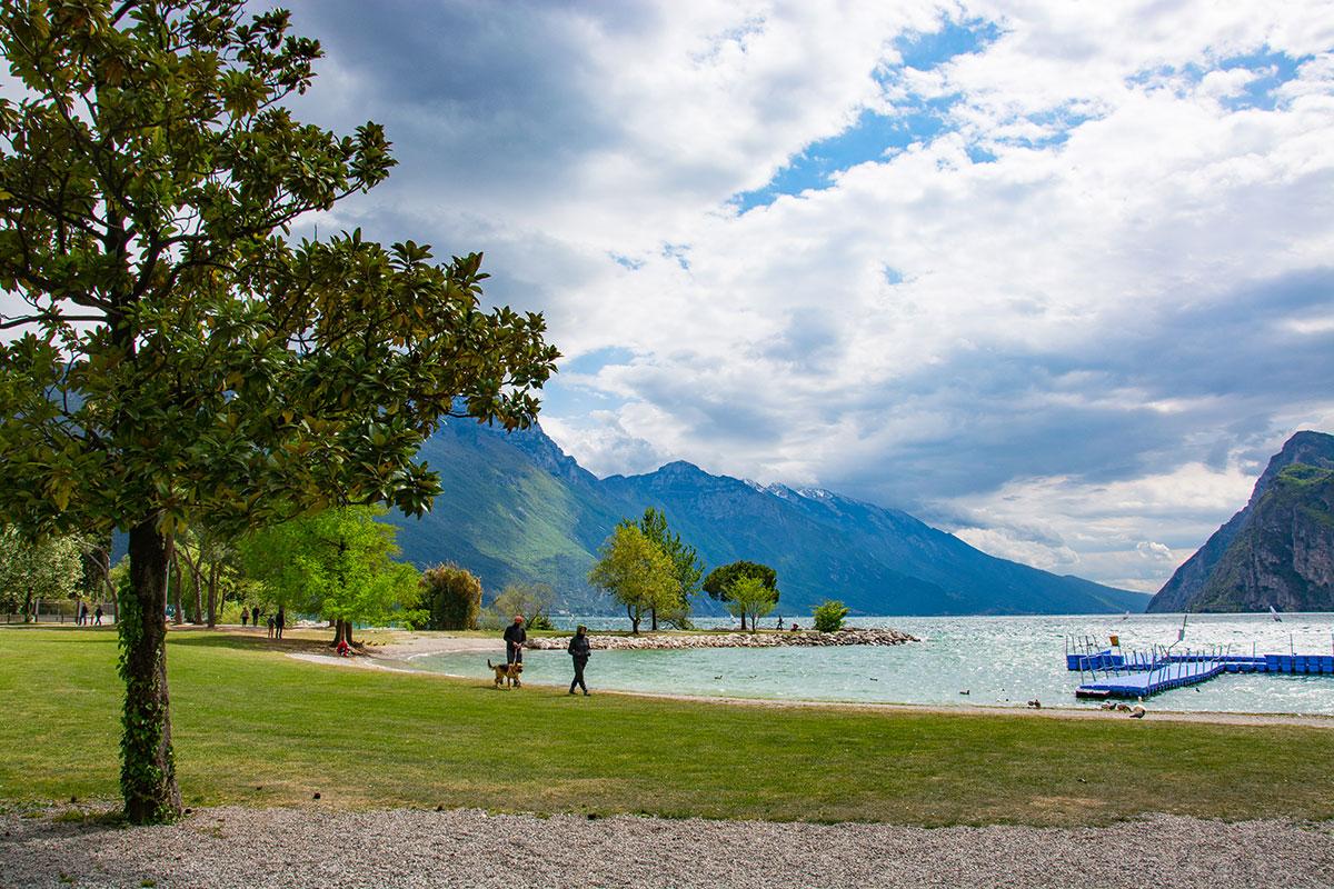 Les plages de Riva del Garda