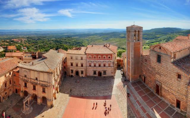 Piazza Grande à Montepulciano