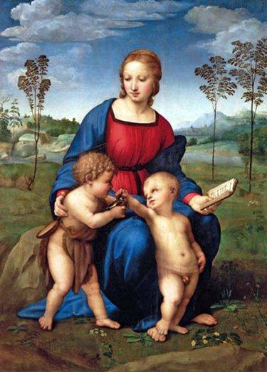 La Madone du Rossignol de Raphaël