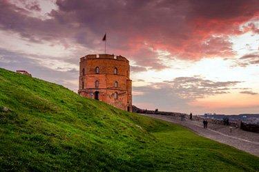 La Tour Gediminas et le Château de Vilnius