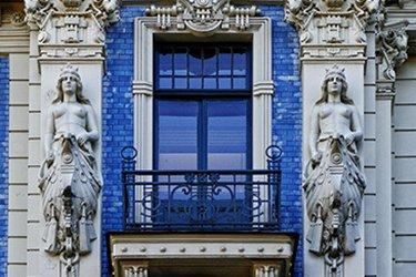 Le Centrs ou Quartier Art Nouveau de Riga