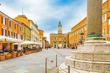 Piazza del Popolo à Ravenne
