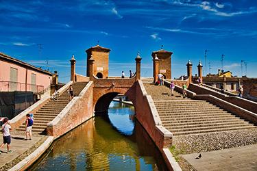 Comacchio - Les environs de Ravenne