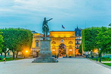 Promenade du Peyrou à Montpellier