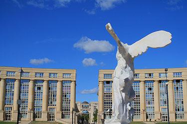 Le quartier Antigone à Montpellier
