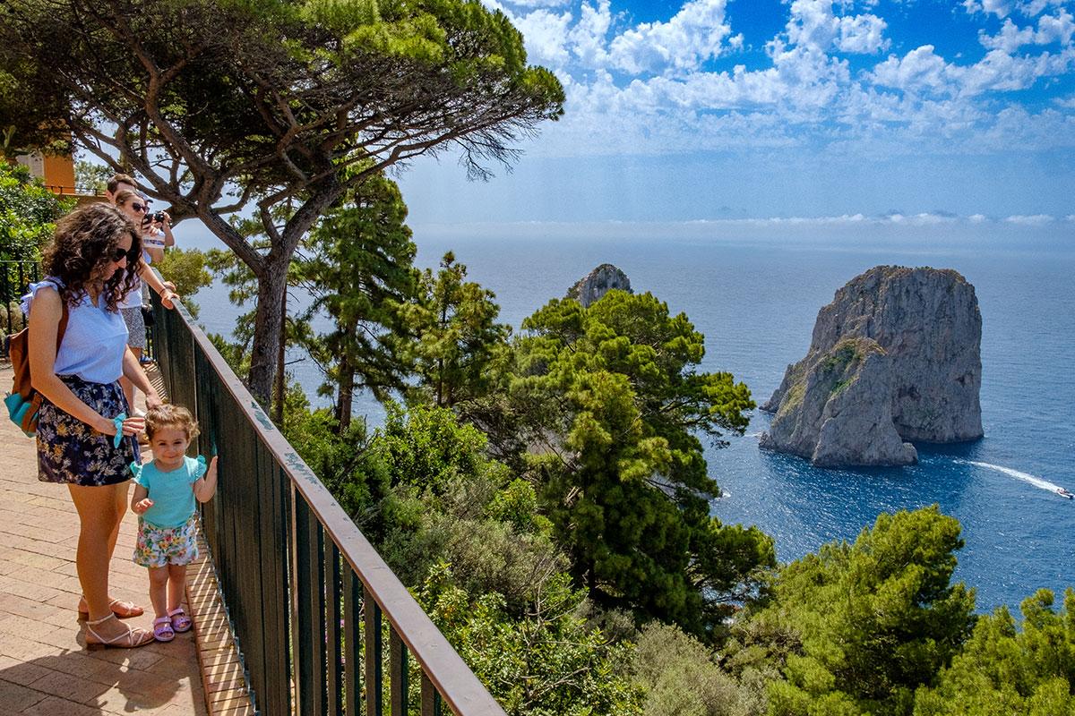 Le Belvédère Tragara à Capri