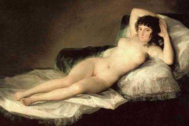 Maja habillée et Maja déshabillée de Francisco Goya