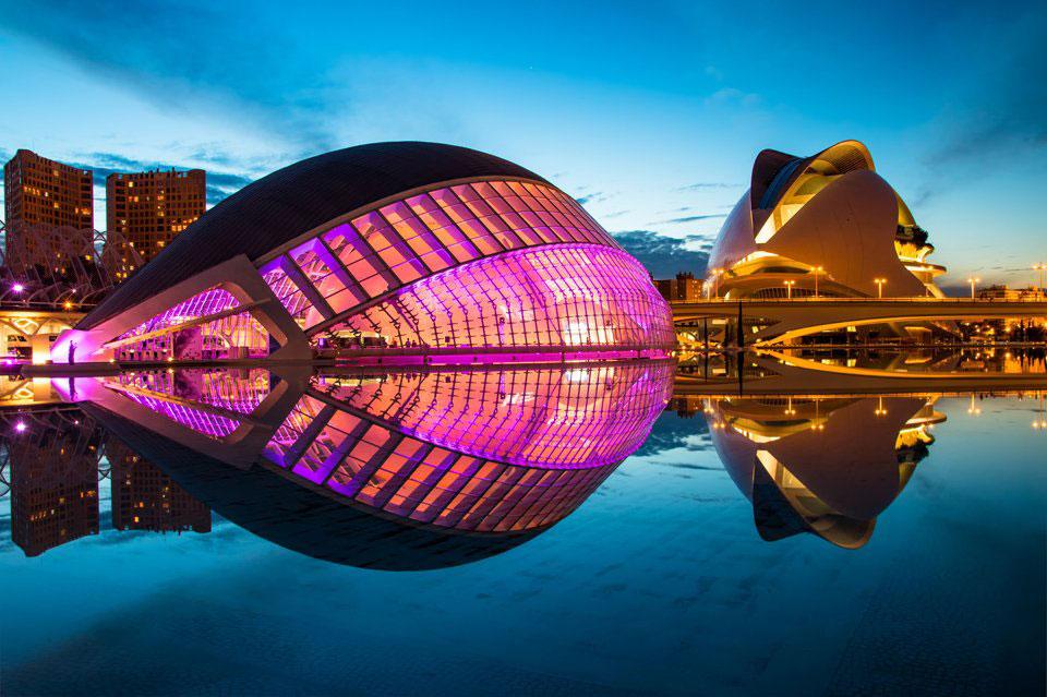 L'Hemisféric de Cité des Sciences à Valencia