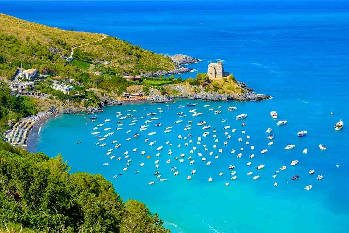 Panorama depuis le Belvédère de San Nicola Arcella