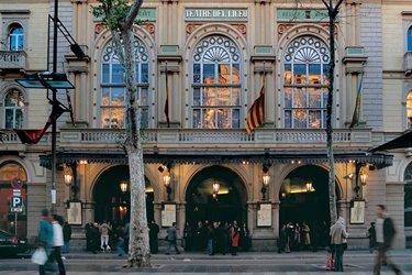 Le Théâtre Liceu sur la Rambla
