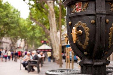 La fontaine de Canaletes