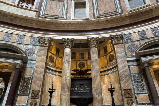 La tombe de Vittorio Emanuele