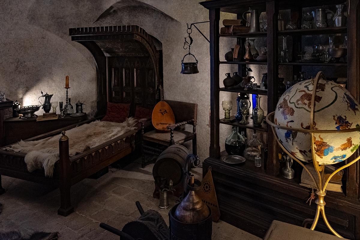 La maison de l'alchimiste dans le Vicolo d'Oro de Prague
