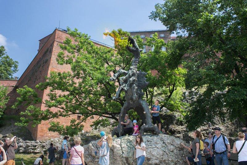 Le dragon du Château de Cracovie