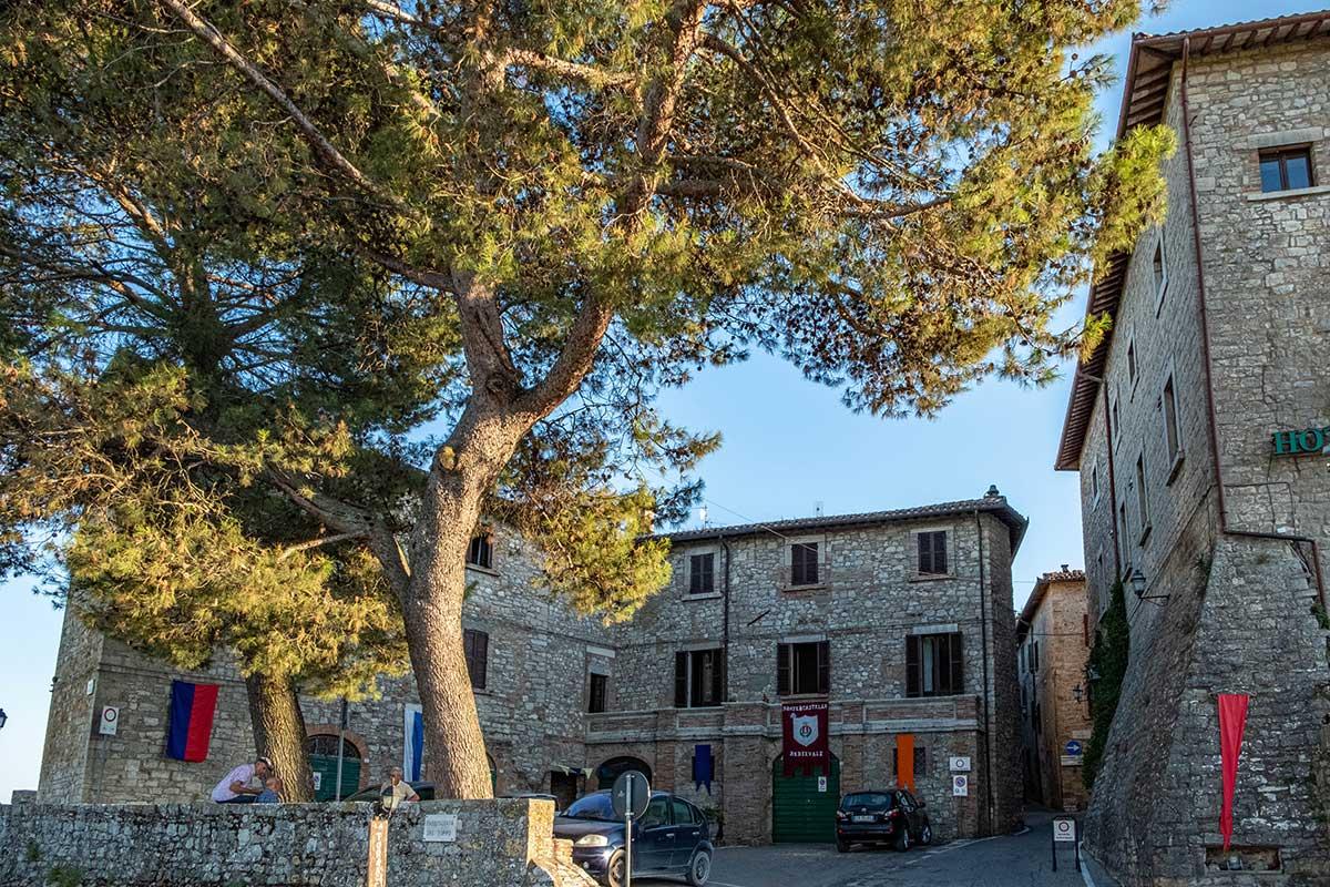 Le bourg de Monte Castello di Vibio