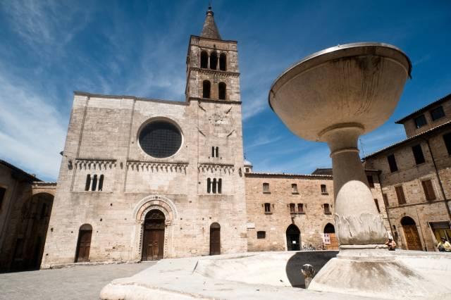Piazza Silvestri à Bevagna