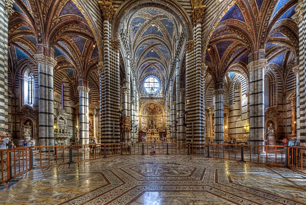 Le sol du Duomo de Sienne
