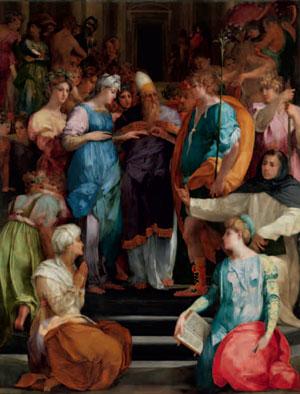 Le Sposalizio della Vergine di Rosso Fiorentino