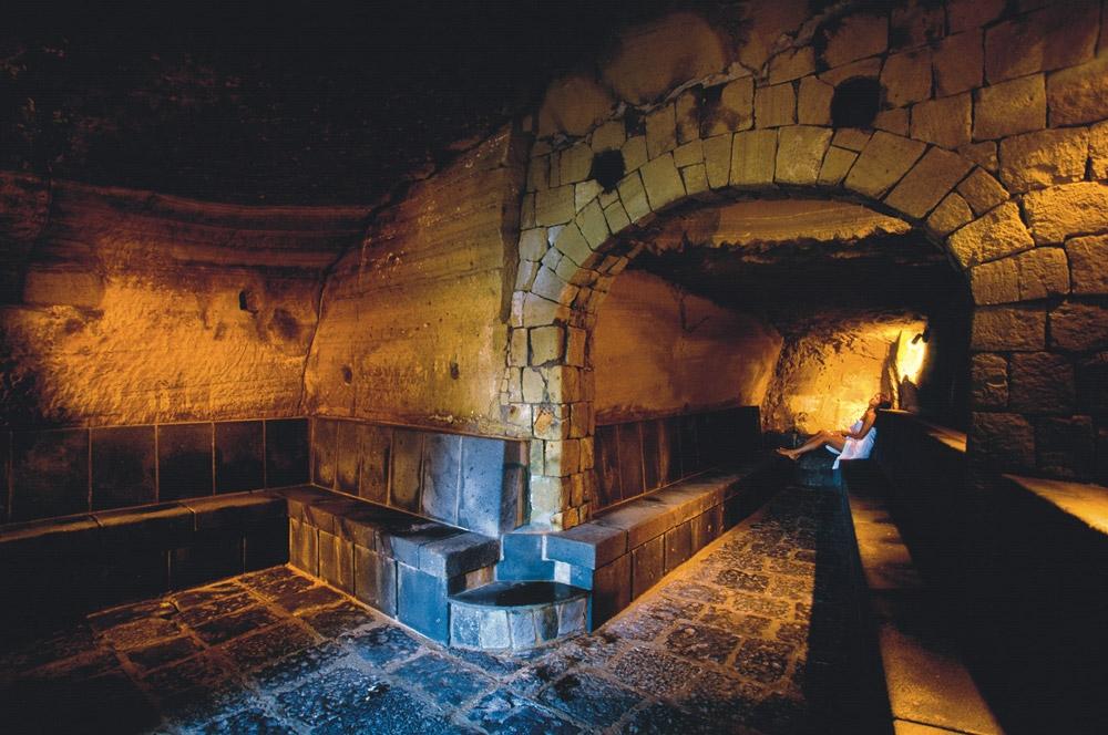 Le sauna des Jardins Poseidon