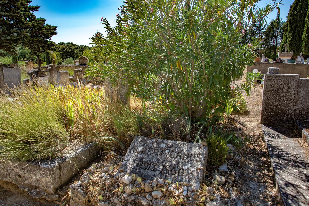 La tombe de Camus à Lourmarin