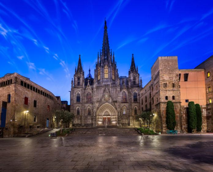 La cathédrale de Barcelone