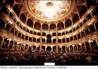 Le Théâtre National de l'Opéra de Budapest