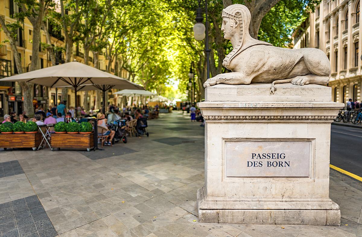 Passeig des Born à Palma de Majorque