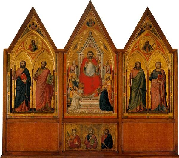 Le Trittico Stefaneschi de Giotto