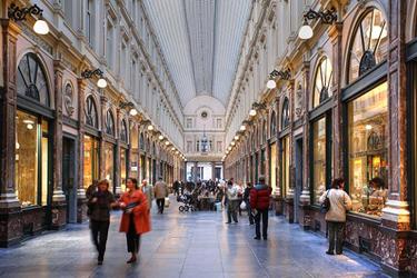 La Galerie Saint Hubert à Bruxelles