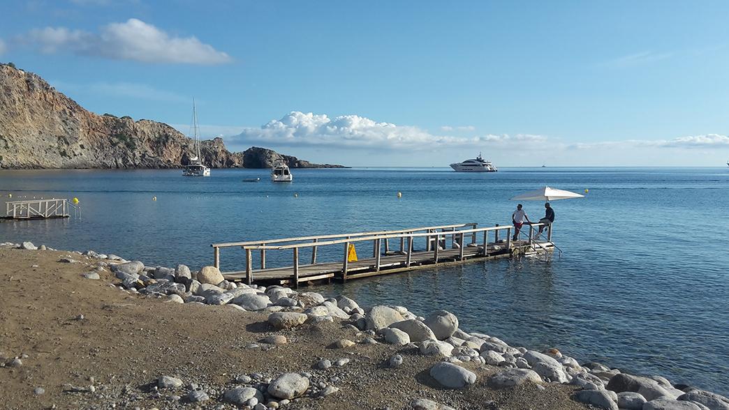 Cala Jondal à Ibiza