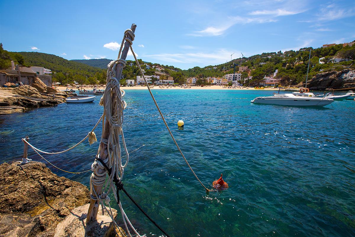 Cala Vedella à Ibiza