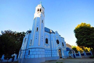 L'Église Bleue à Bratislava
