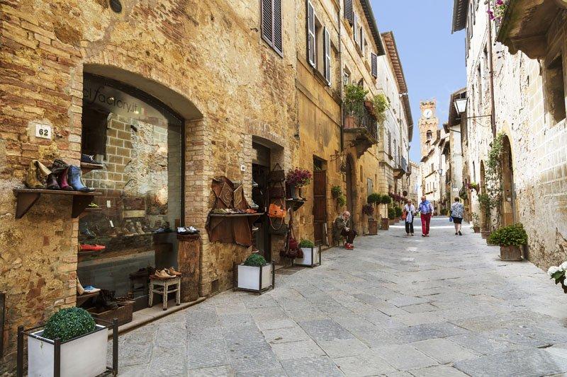 Corso Rossellini à Pienza