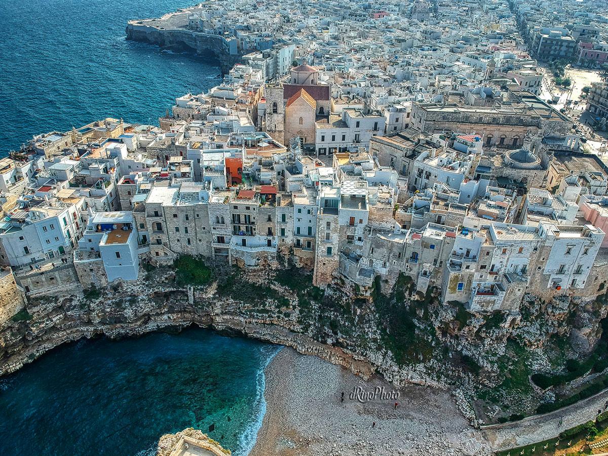 Le centre historique de Polignano © copyright Rino Peluso