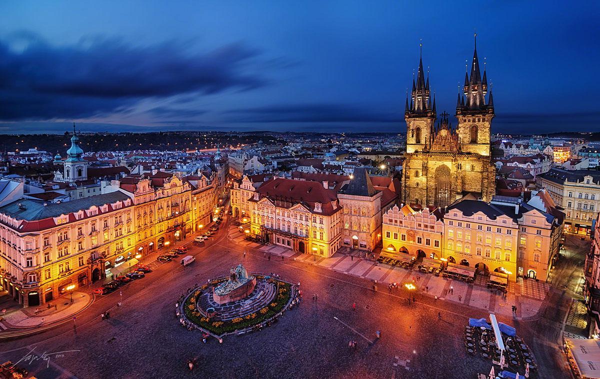 Place de la Vieille Ville à Prague