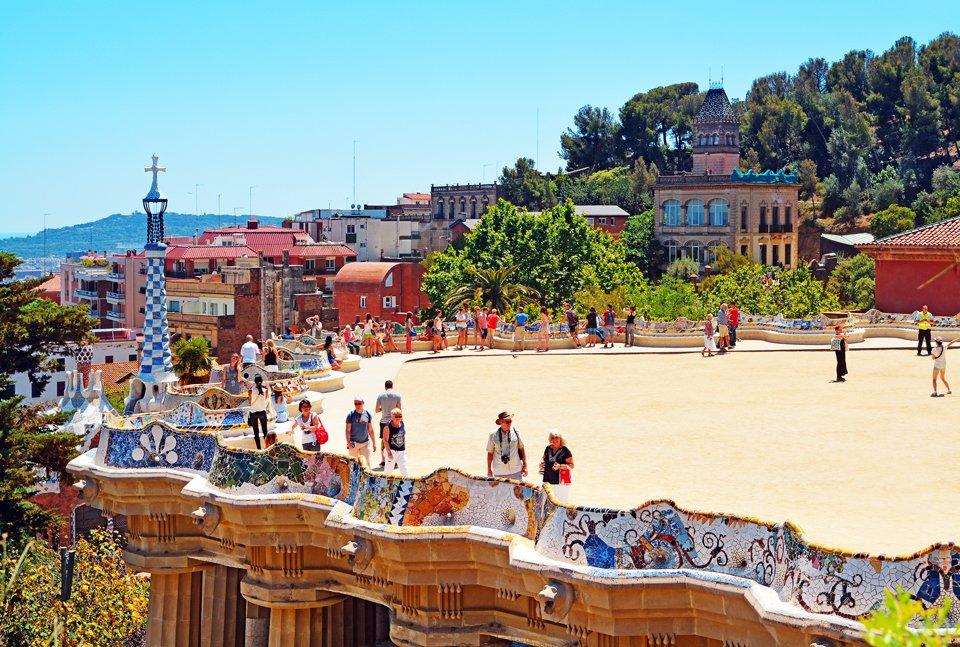 La terrasse de Park Güell