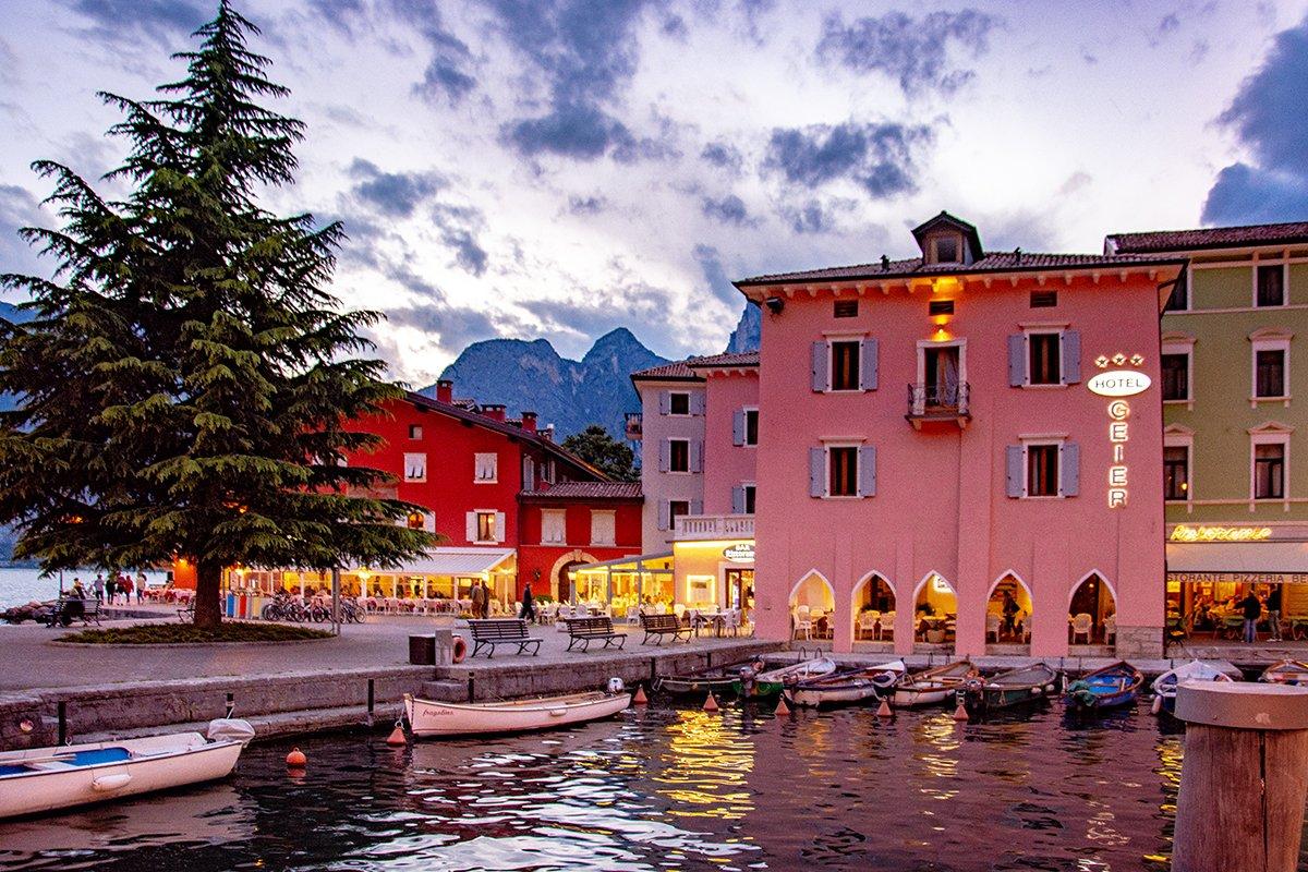 Le port de Torbole sur le Garda