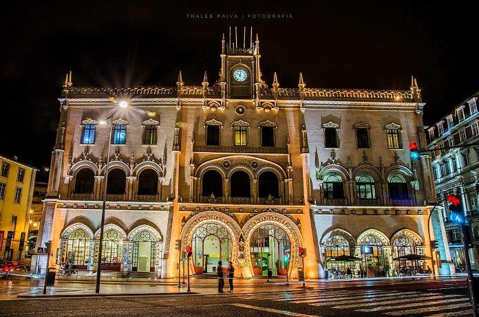 Gare du Rossio à Lisbonne