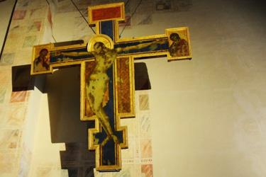 La Sacristie avec le Crucifix de Cimabue