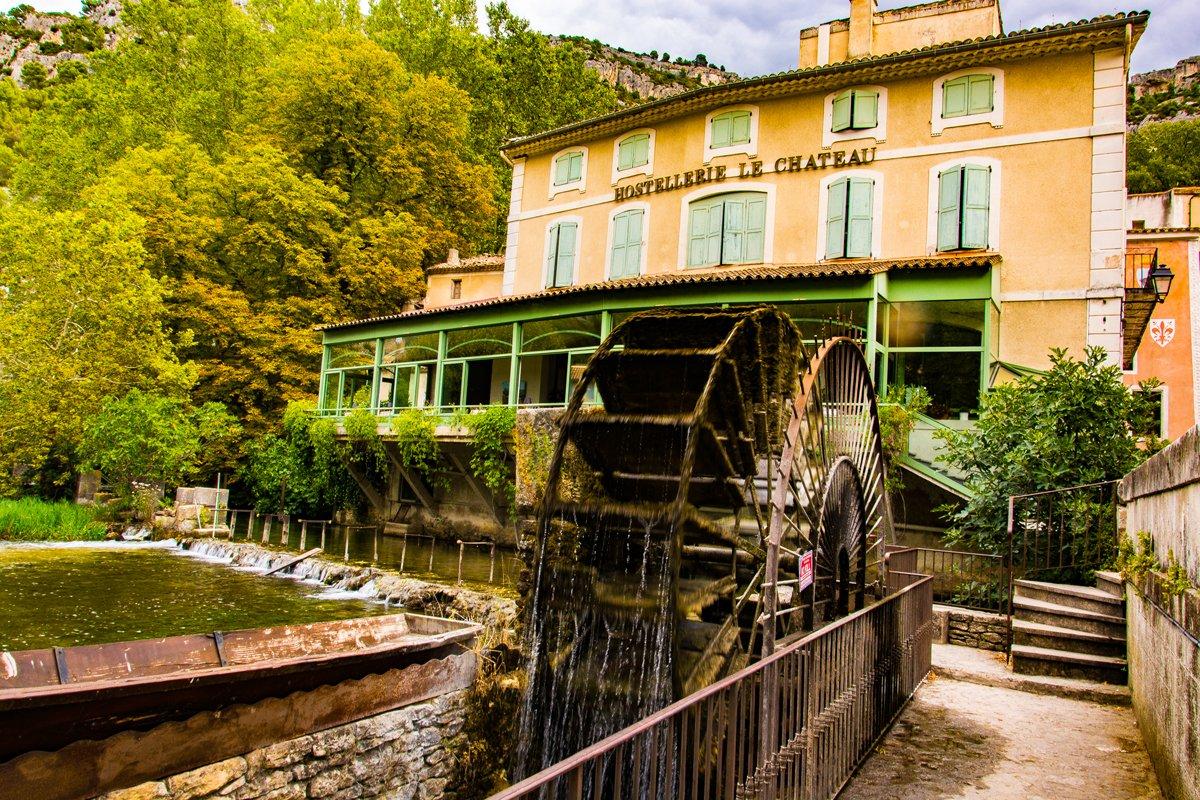 Le moulin de Fontaine-du-Vaucluse