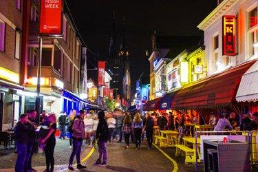 La Stratumseind d'Eindhoven