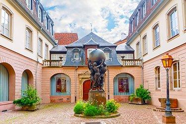 La Statue de la liberté et le Musée Bartholdi à Colmar