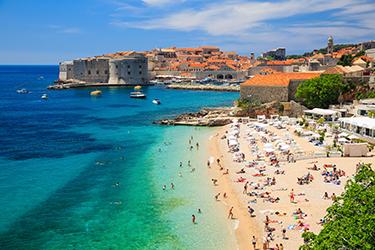 Les plages de Dubrovnik