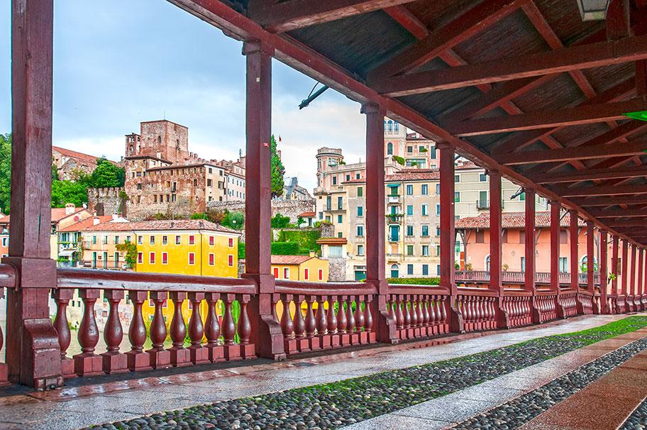 Le Pont des Alpins à Bassano del Grappa