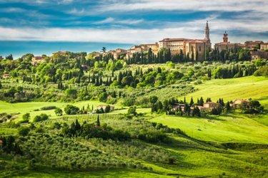 Pienza, environs de Sienne