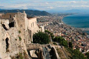 Le Château d'Arechi à Salerne