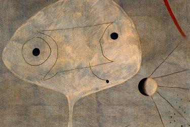 Homme à la pipe de Joan Mirò