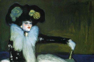 Femme en bleu de Picasso